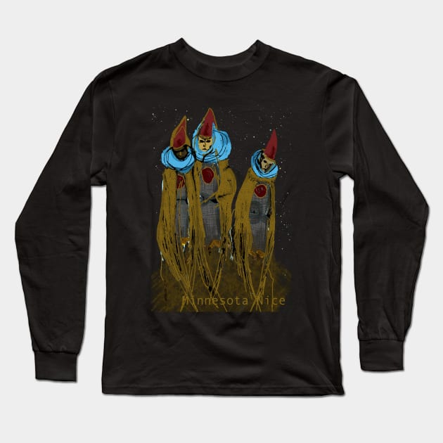 Three Bird Wizards Long Sleeve T-Shirt by MinnesotaNiceDesigns